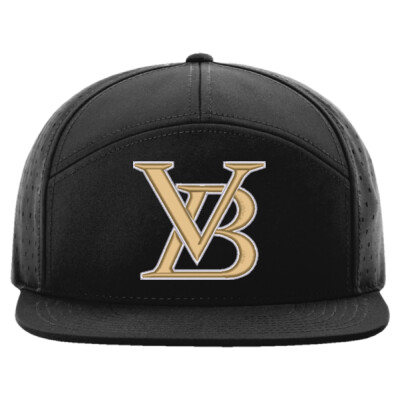 Richardson Flat Bill 7-Panel Trucker with Perforated Back Thumbnail