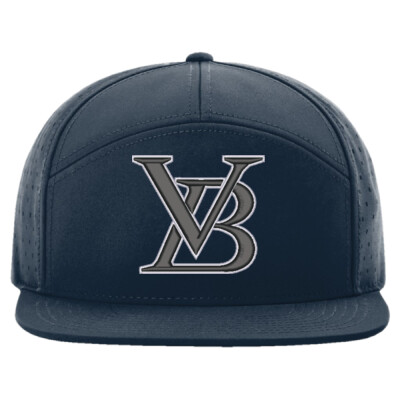 Richardson Flat Bill 7-Panel Trucker with Perforated Back Thumbnail