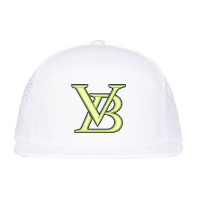 Pacific Headwear 6-Panel Trucker with Perforated Back - Neon Green/Black Thumbnail