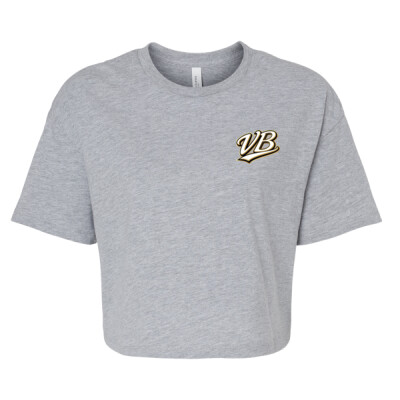 Ladies Jersey Crop Tee - VB Script Thumbnail