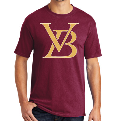 Unisex 50/50 Core Blend Tee - VB Classy Gold (FULL FRONT) Thumbnail